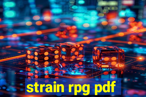 strain rpg pdf